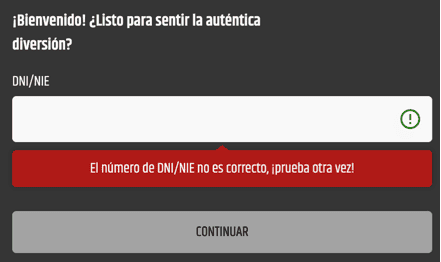 REGISTRO Metal casino